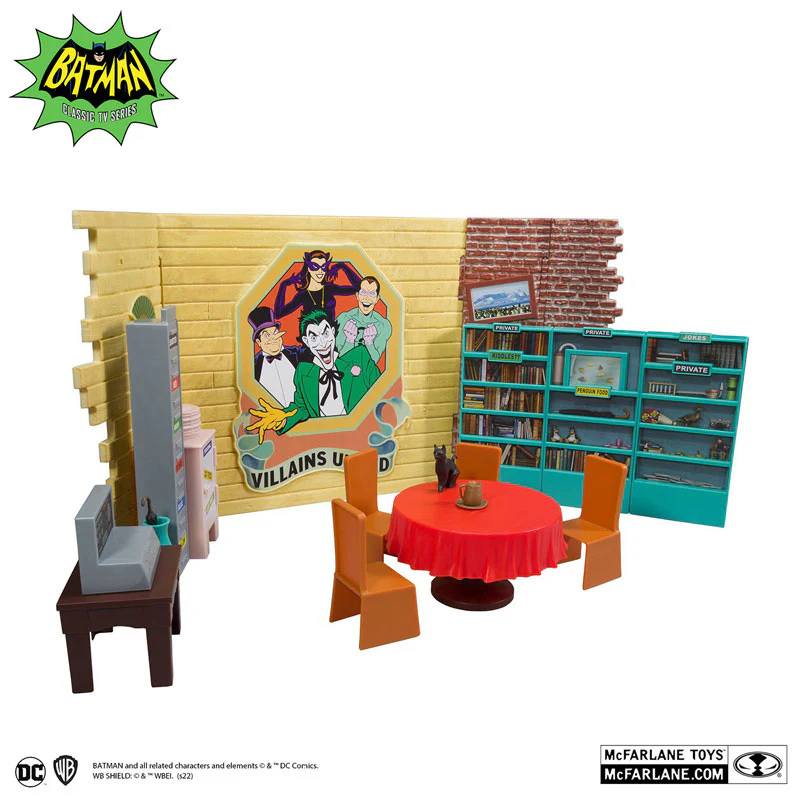 "DC Comics" DC Retro Play Set Villain's Hideout [TV Show "Batman 1966 TV Series"] - Image 4