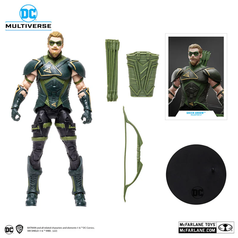 "DC Comics"DC Multiverse 7 Inch, Action Figure #141 Green Arrow [Injustice 2] - Image 2