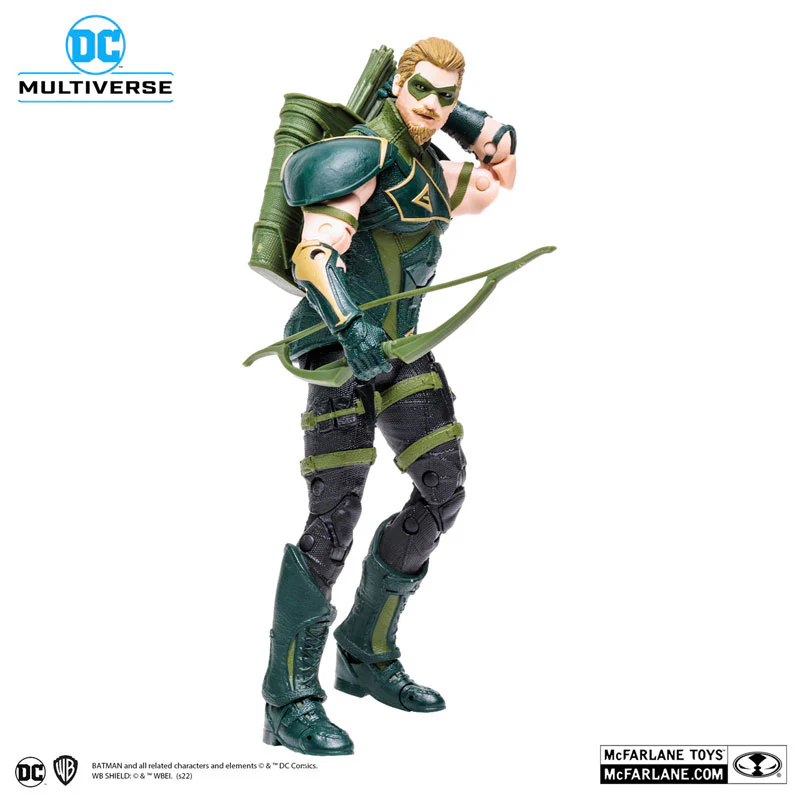 "DC Comics"DC Multiverse 7 Inch, Action Figure #141 Green Arrow [Injustice 2] - Image 4