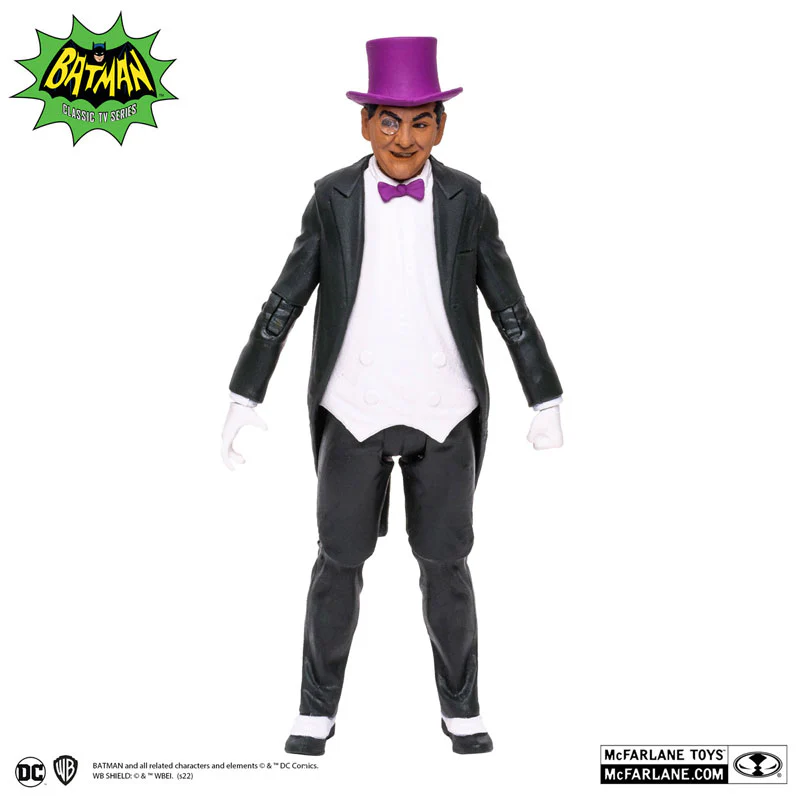 "DC Comics"DC Retro 6 Inch, Action Figure #10 Penguin "Batman 1966 TV Series" - Image 4