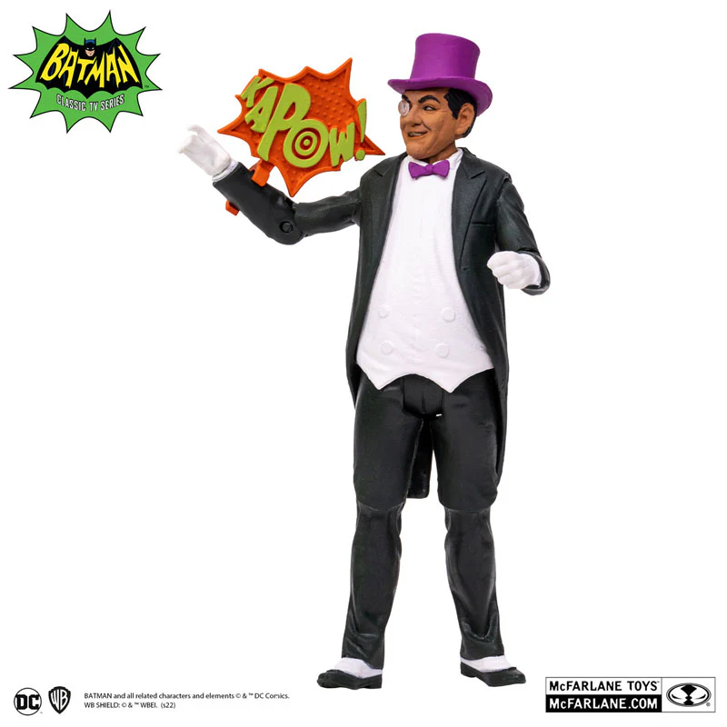 "DC Comics"DC Retro 6 Inch, Action Figure #10 Penguin "Batman 1966 TV Series" - Image 5