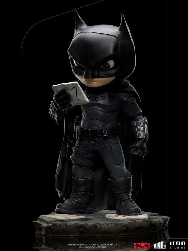 "DC" Iron Studios Mini Statue "Minico" Batman [Movie "THE BATMAN"] - Image 3