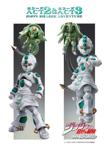 Diamond wa Kudakenai - Jojo no Kimyou na Bouken - Echoes ACT 2 - Echoes ACT 3 - Super Action Statue #24 - 2024 Re-release (Medicos Entertainment) - Image 5