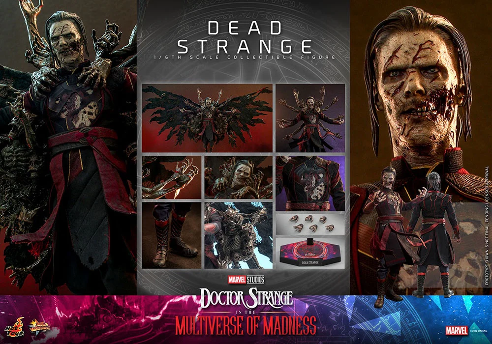 Doctor Strange in the Multiverse of Madness - Zombie Strange - 1/6 - Movie Masterpiece (Hot Toys) - Image 8