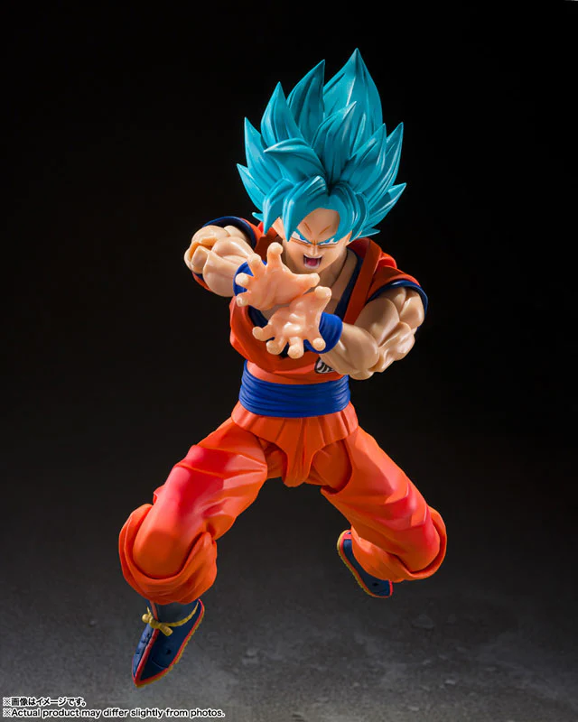 Dragon Ball Super - Son Goku SSGSS - S.H.Figuarts - Blue Power Transcending Limits (Bandai Spirits) - Image 2