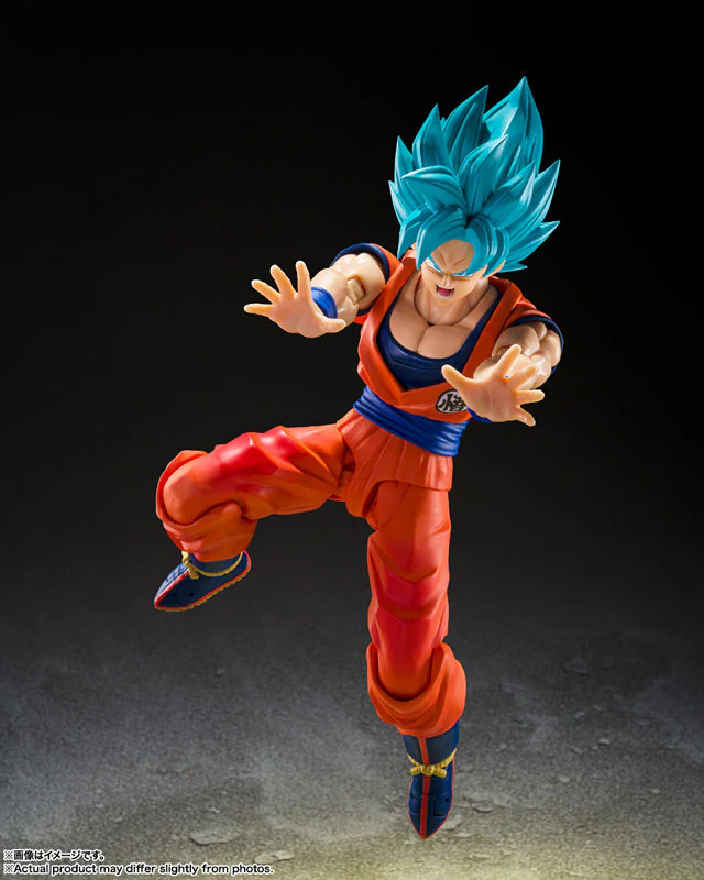 Dragon Ball Super - Son Goku SSGSS - S.H.Figuarts - Blue Power Transcending Limits (Bandai Spirits) - Image 3