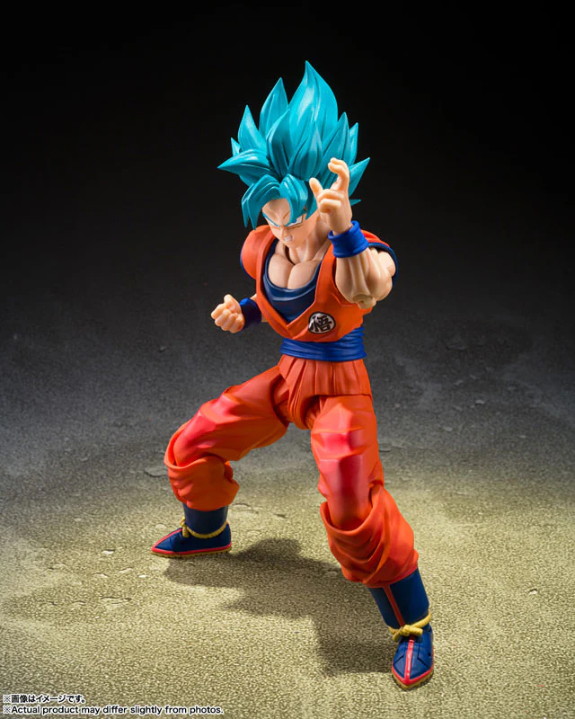 Dragon Ball Super - Son Goku SSGSS - S.H.Figuarts - Blue Power Transcending Limits (Bandai Spirits) - Image 4