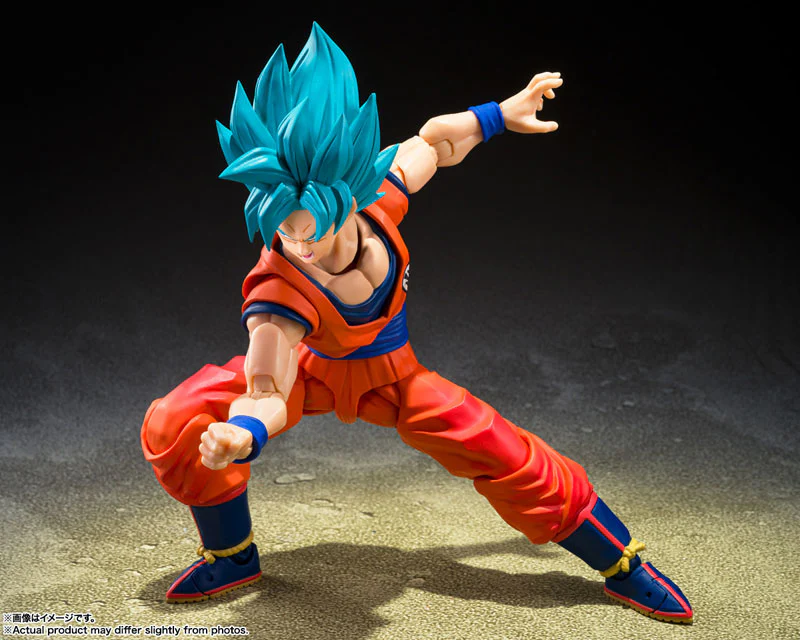 Dragon Ball Super - Son Goku SSGSS - S.H.Figuarts - Blue Power Transcending Limits (Bandai Spirits) - Image 5