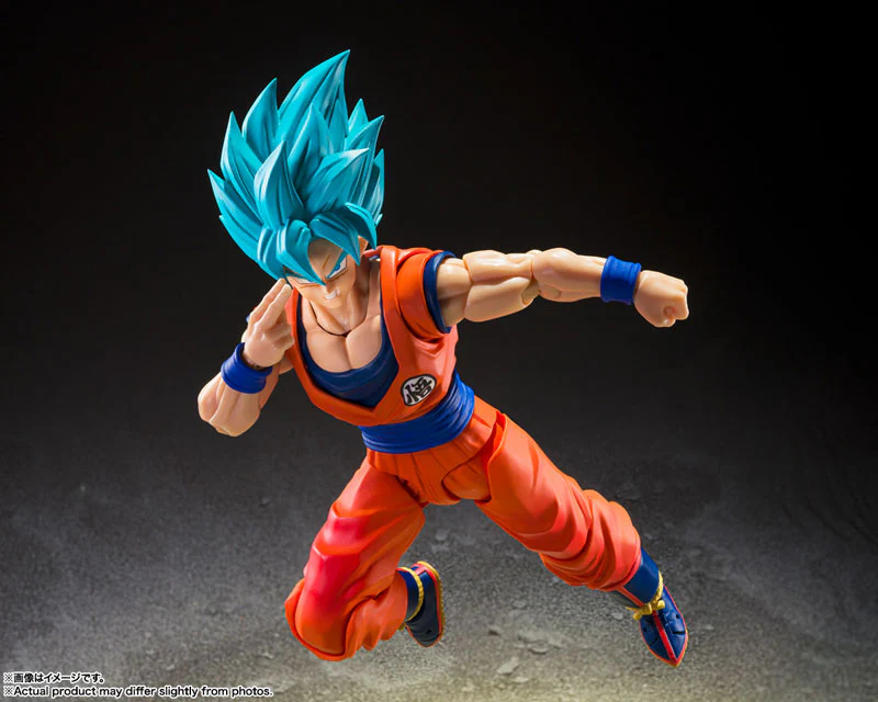 Dragon Ball Super - Son Goku SSGSS - S.H.Figuarts - Blue Power Transcending Limits (Bandai Spirits) - Image 7