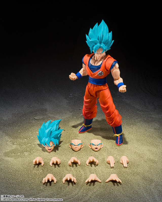 Dragon Ball Super - Son Goku SSGSS - S.H.Figuarts - Blue Power Transcending Limits (Bandai Spirits) - Image 8