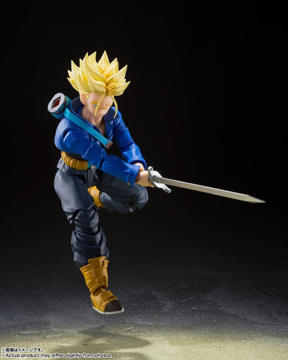 Dragon Ball Z - Future Trunks - Future Trunks SSJ - S.H.Figuarts - The Boy From The Future (Bandai Spirits) - Image 6