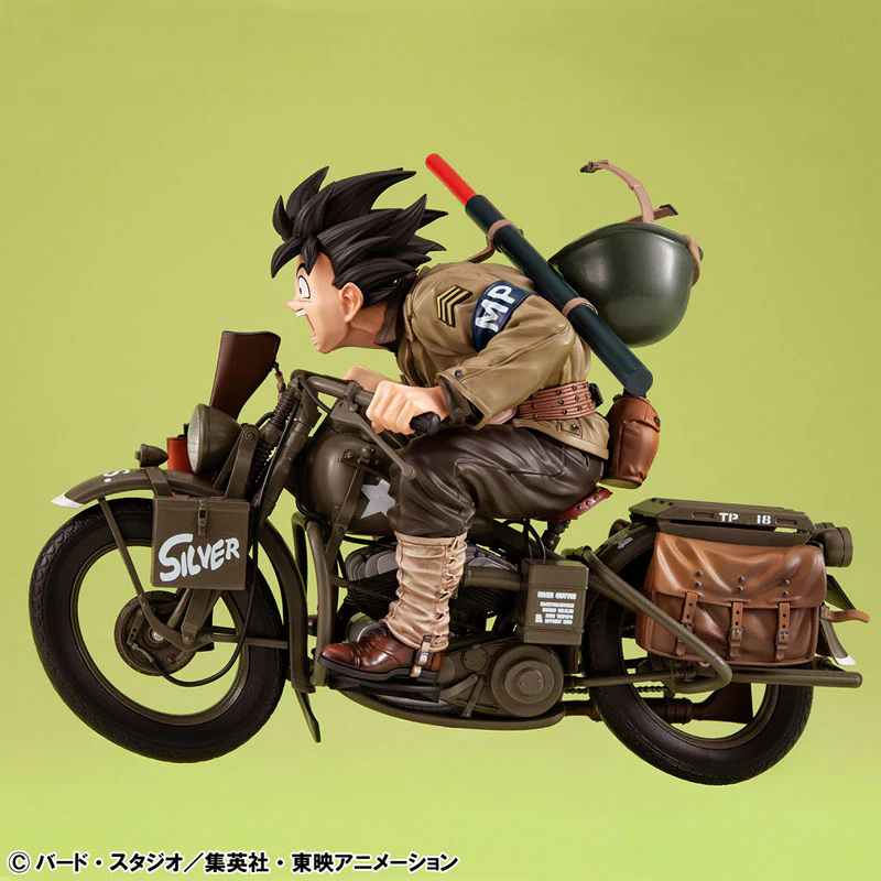 Dragon Ball Z - Son Goku - Desktop Real McCoy EX - Army ver. w/ bike (MegaHouse) [Shop Exclusive] - Image 6