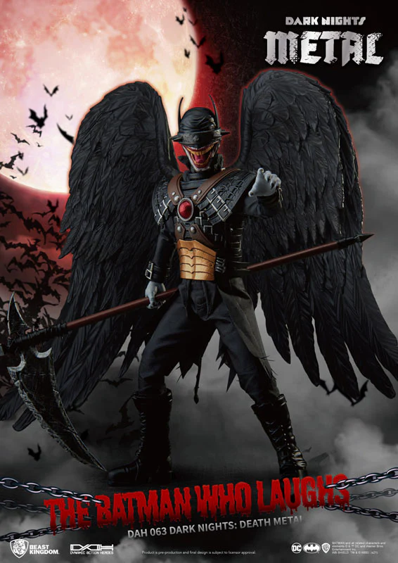 Dynamic 8ction Heroes #063 -Action Figure: DC Comics- The Batman Who Laughs [Comic / Dark Nights: Metal] - Image 10