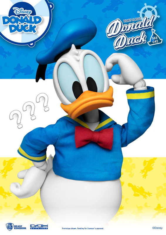 Dynamic Action Heroes #042 "Disney" Donald Duck - Image 2