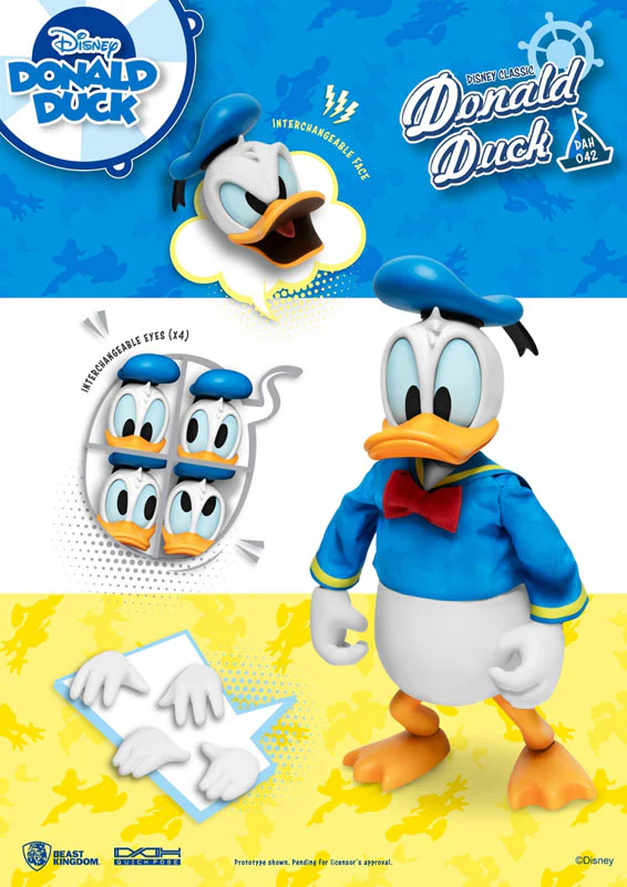 Dynamic Action Heroes #042 "Disney" Donald Duck - Image 6