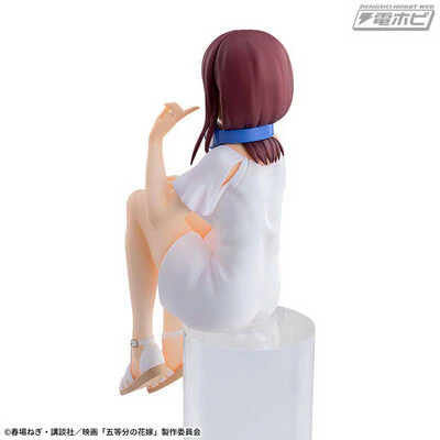 Eiga Gotoubun no Hanayome - Nakano Miku - Premium Chokonose Figure (SEGA) - Image 6