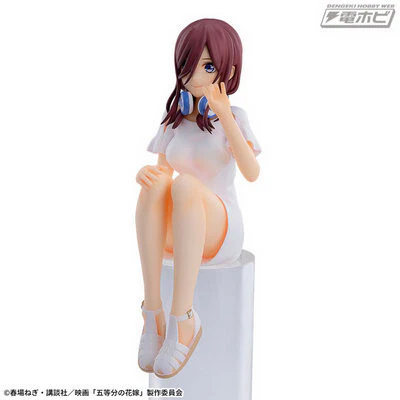 Eiga Gotoubun no Hanayome - Nakano Miku - Premium Chokonose Figure (SEGA) - Image 7