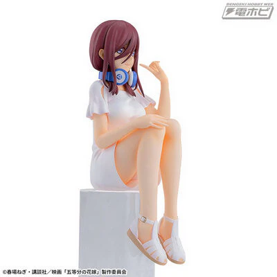 Eiga Gotoubun no Hanayome - Nakano Miku - Premium Chokonose Figure (SEGA) - Image 8
