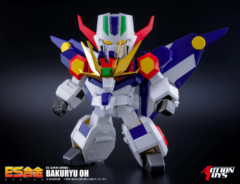 ES Gokin - Zettai Muteki Raijin-Oh - Bakuryuu-Oh (ACTION TOYS) - Image 4