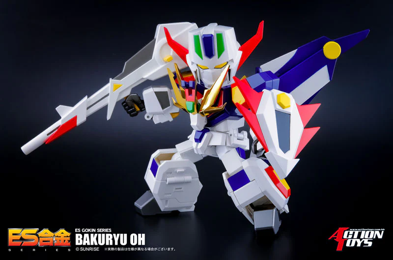 ES Gokin - Zettai Muteki Raijin-Oh - Bakuryuu-Oh (ACTION TOYS) - Image 5