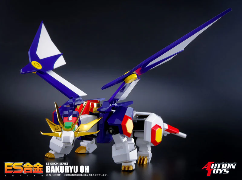 ES Gokin - Zettai Muteki Raijin-Oh - Bakuryuu-Oh (ACTION TOYS) - Image 8