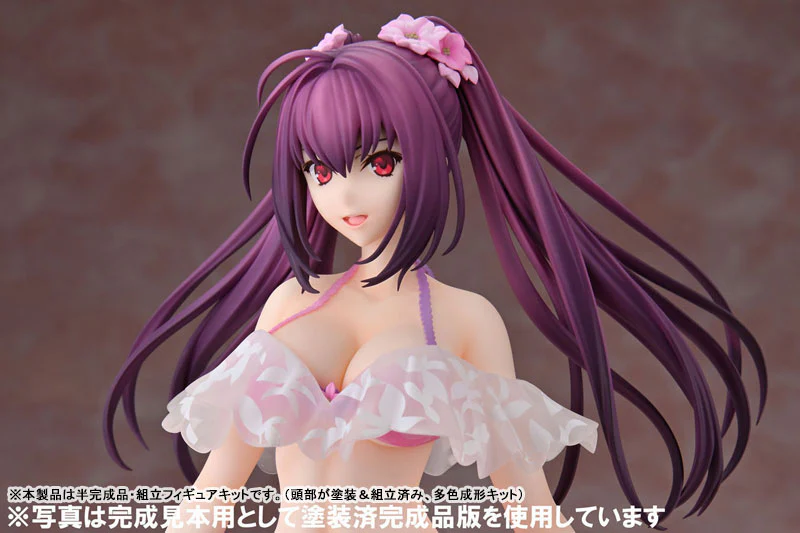 Fate/Grand Order - Scáthach-Skadi - Assemble Heroines - Summer Queens - 1/8 - Ruler - Model Kit (Our Treasure) - Image 4