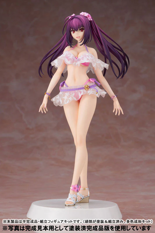 Fate/Grand Order - Scáthach-Skadi - Assemble Heroines - Summer Queens - 1/8 - Ruler - Model Kit (Our Treasure) - Image 5