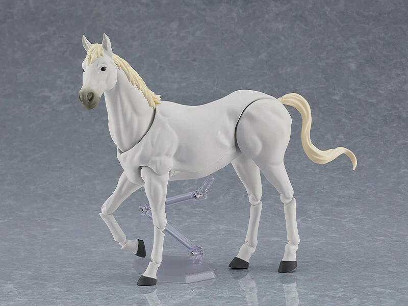 Figma #597b - Wild Horse - White (Max Factory) - Image 2