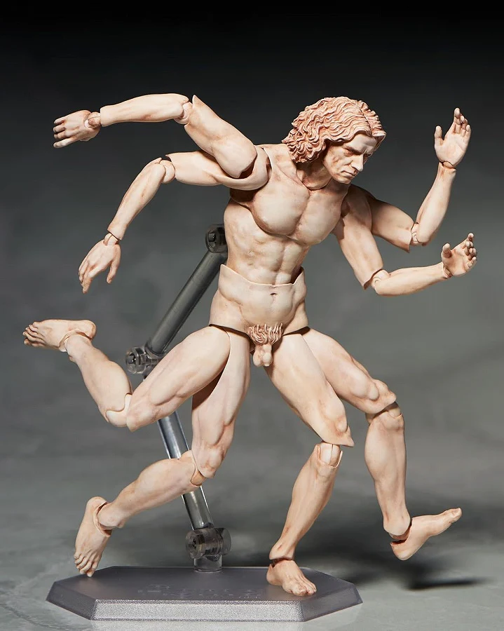 Figma (#SP-075) - The Table Museum - Vitruvian Man - 2027 Re-release (FREEing, Max Factory) - Image 4