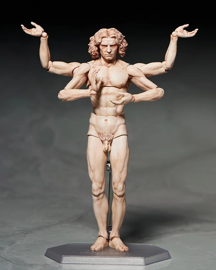 Figma (#SP-075) - The Table Museum - Vitruvian Man - 2027 Re-release (FREEing, Max Factory) - Image 5