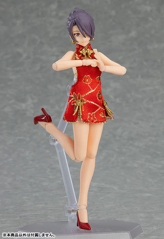 figma Styles Mini Skirt Chinese Dress Outfit - Image 5