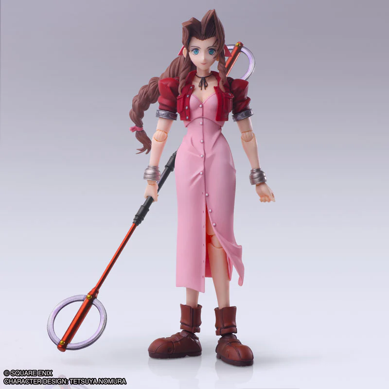 Final Fantasy VII - Aerith Gainsborough - Bring Arts - Mythril Rod Ver. (Square Enix) - Image 3