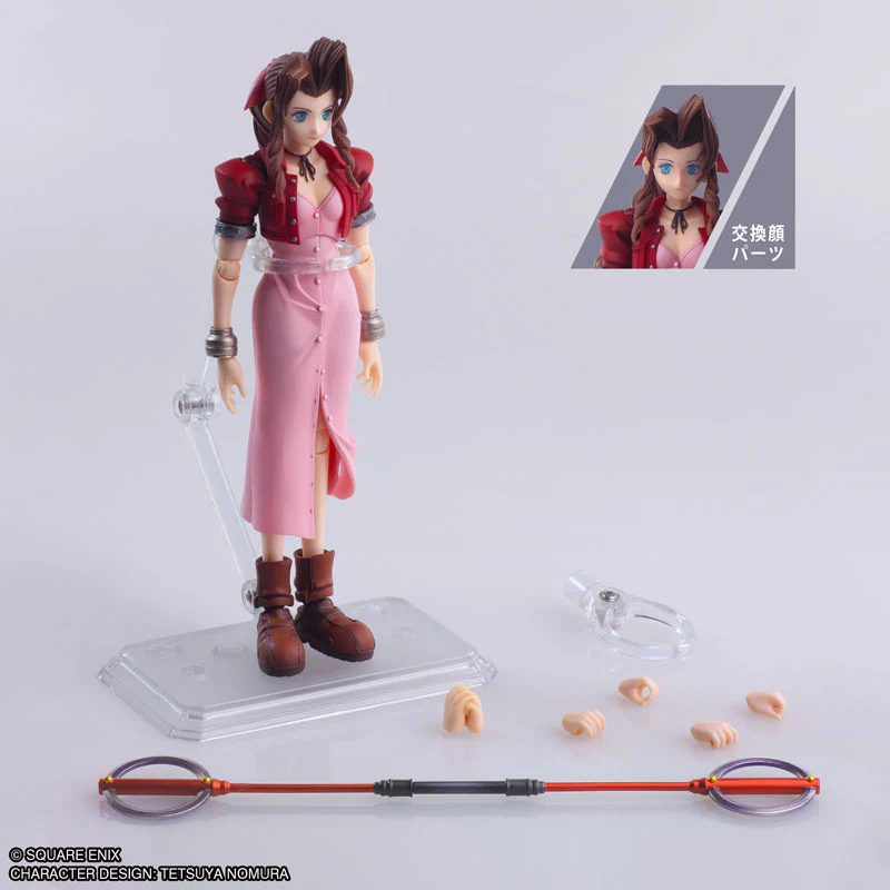 Final Fantasy VII - Aerith Gainsborough - Bring Arts - Mythril Rod Ver. (Square Enix) - Image 4