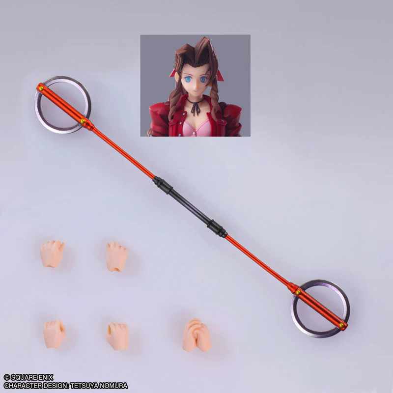 Final Fantasy VII - Aerith Gainsborough - Bring Arts - Mythril Rod Ver. (Square Enix) - Image 5
