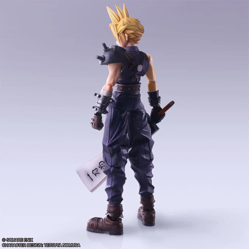 Final Fantasy VII - Cloud Strife - Bring Arts - Hardedge Ver. (Square Enix) - Image 5