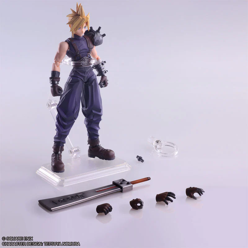 Final Fantasy VII - Cloud Strife - Bring Arts - Hardedge Ver. (Square Enix) - Image 7