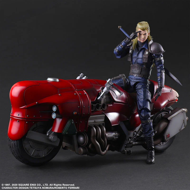 Final Fantasy VII Remake - Roche - Play Arts Kai - & Bike Set (Square Enix) - Image 5