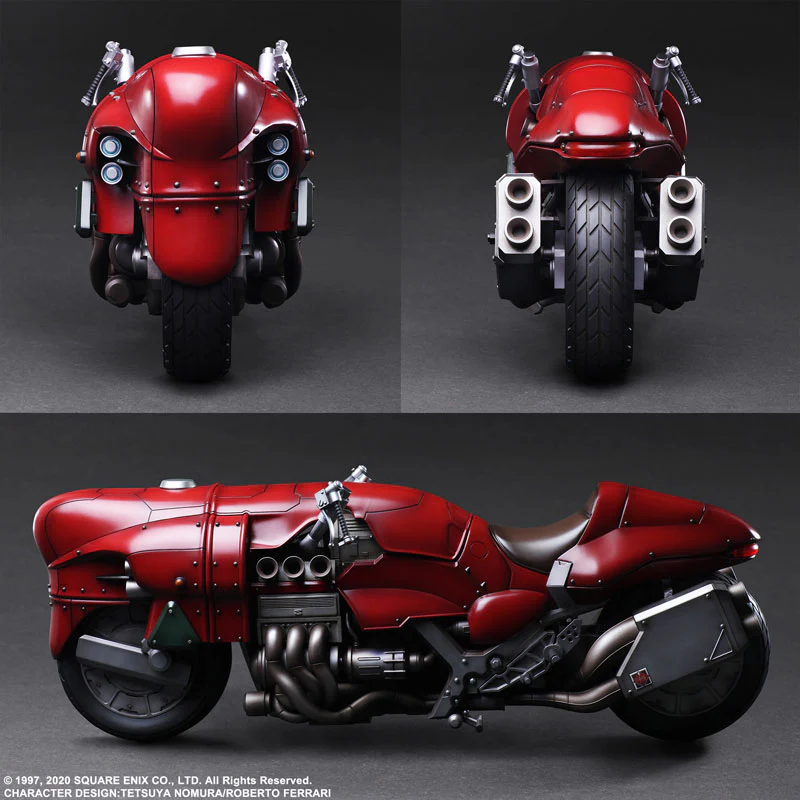Final Fantasy VII Remake - Roche - Play Arts Kai - & Bike Set (Square Enix) - Image 8