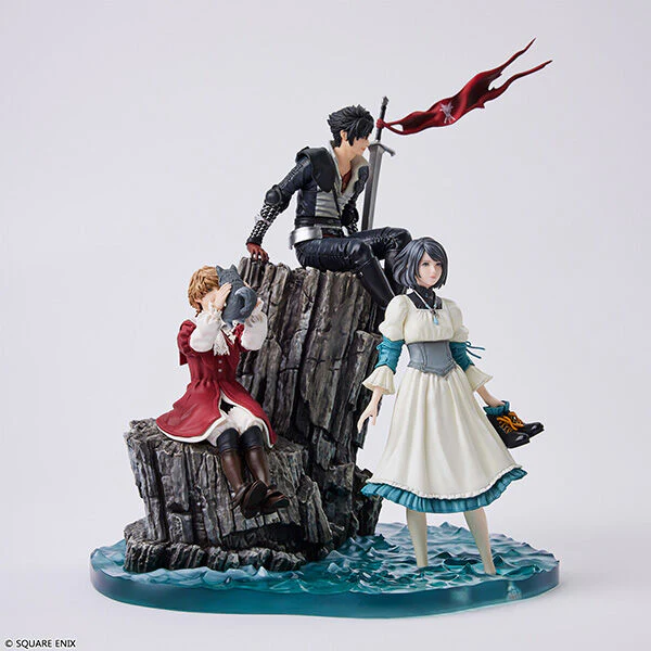 Final Fantasy XVI - Clive Rosfield - Jill Warrick - Joshua Rosfield - Torgal - Form-Ism Scene (Nostalgia) (Square Enix) - Image 2