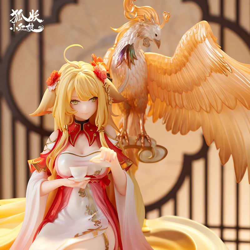 Fox Spirit - Matchmaker - Honghong Tushan - Golden Feather Dress Ver. - 1/7 (yuewen goods) - Image 3