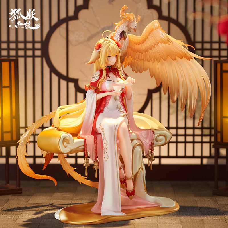 Fox Spirit - Matchmaker - Honghong Tushan - Golden Feather Dress Ver. - 1/7 (yuewen goods) - Image 4