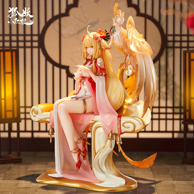 Fox Spirit - Matchmaker - Honghong Tushan - Golden Feather Dress Ver. - 1/7 (yuewen goods) - Image 8