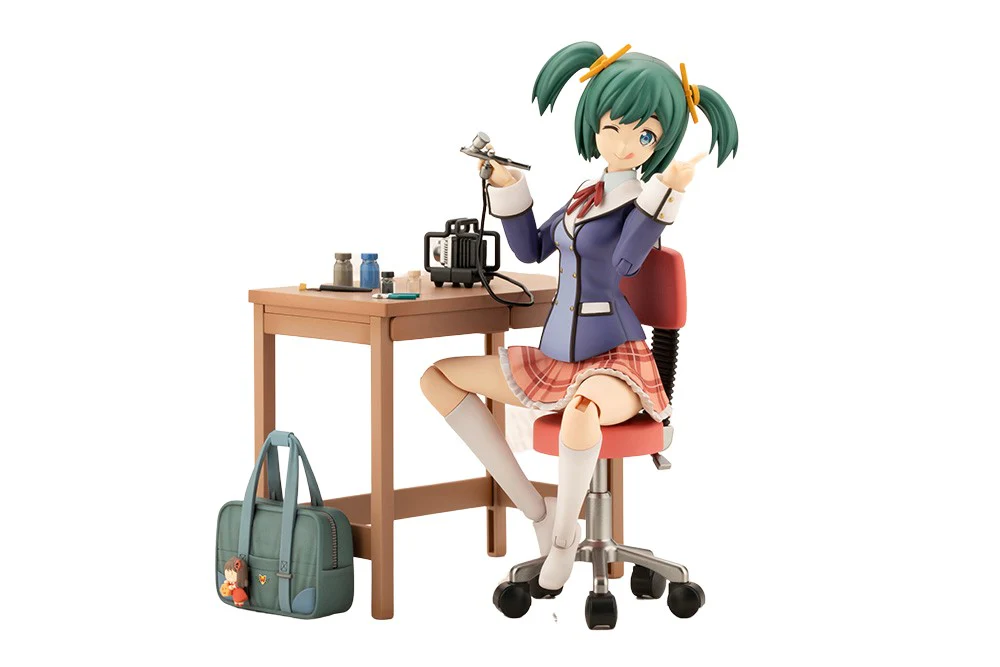 Frame Arms Girl - Bukiko Kotobuki - Sousaishojoteien - 1/10 - Wakaba Girl's High School Winter Clothes, Modeler’s Edition (Kotobukiya) [Shop Exclusive]