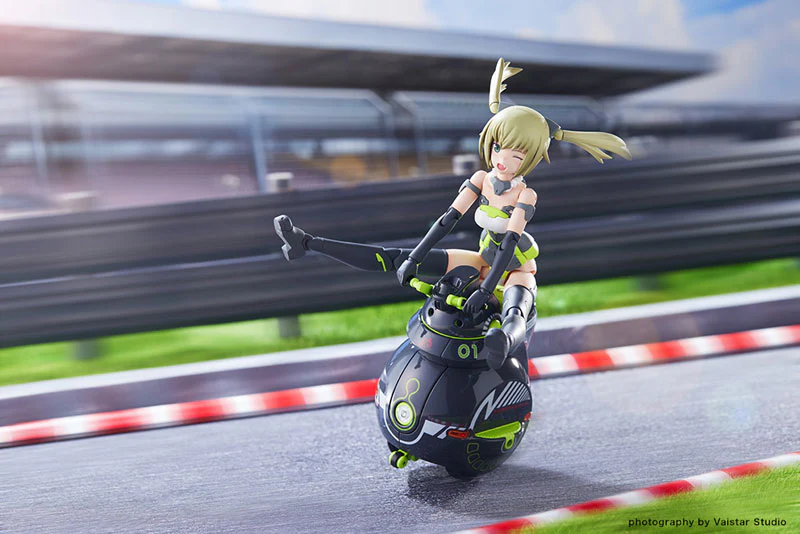 Frame Arms Girl INNOCENTIA [Racer] & NOSERU [Racing Spec Ver.] Plastic Model - Image 10