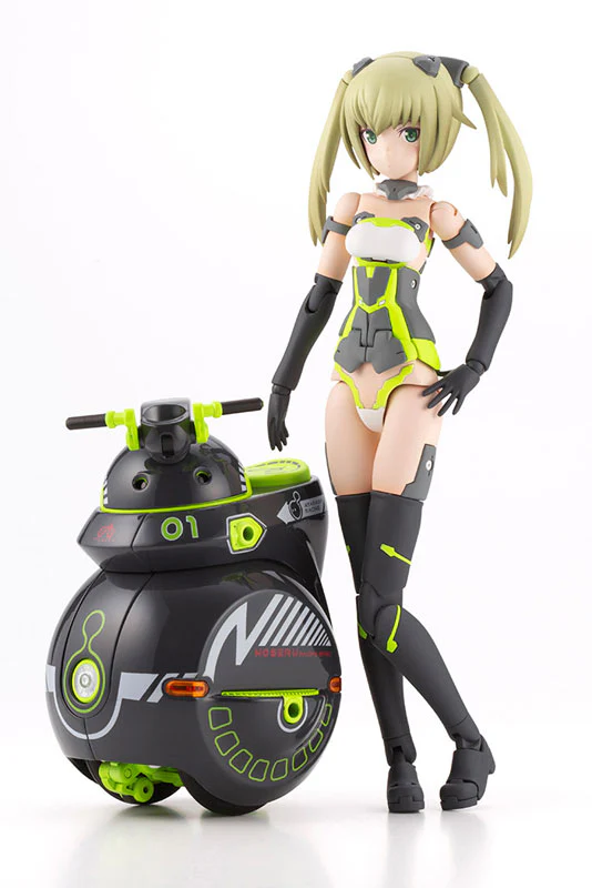 Frame Arms Girl INNOCENTIA [Racer] & NOSERU [Racing Spec Ver.] Plastic Model - Image 8