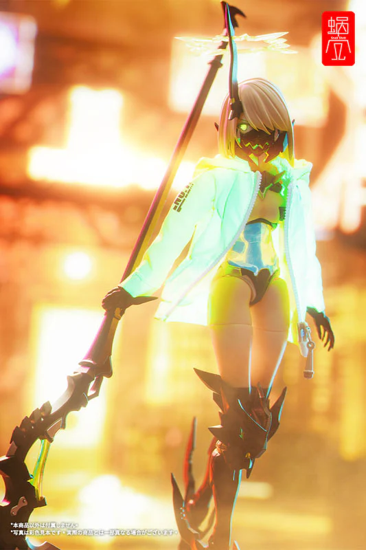 "G.N.PROJECT" Option Costume Sunechan Hoodie (Fluorescence Yellow Green Ver.) (DOLL ACCESSORY) - Image 7