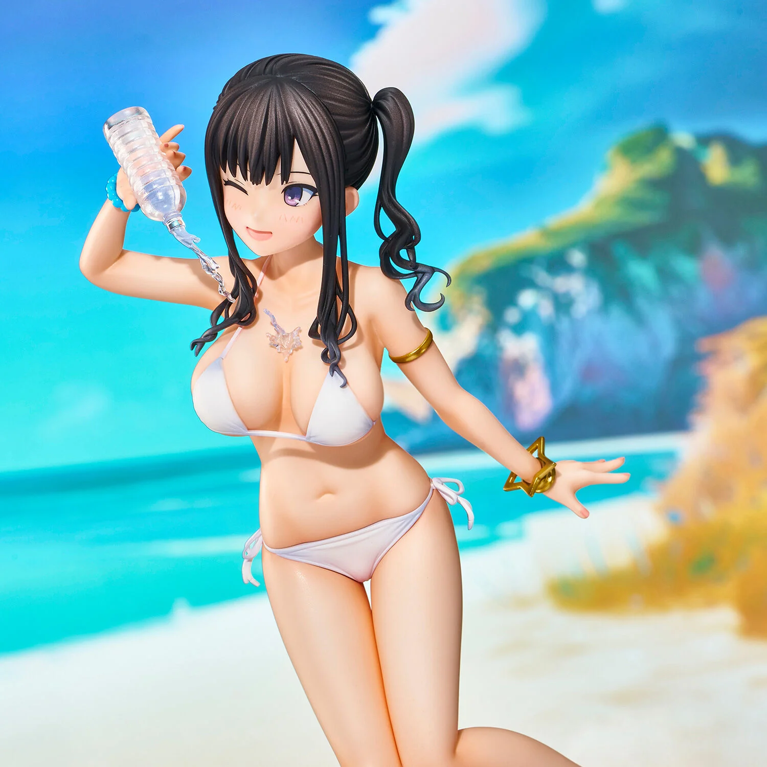Gaki Kyonyuu - Sasaki Miyuki - Natsugumo Shiro Bikini ver. (Union Creative International Ltd) - Image 3