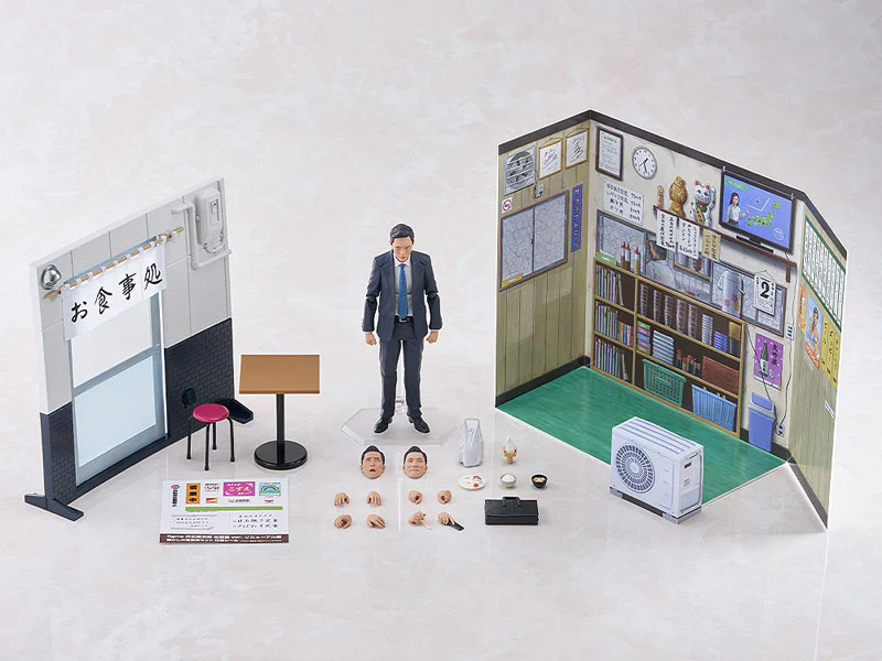 Gekieiga Kodoku no Gourmet - Inogashira Gorou - Figma (#675a) - Yutaka Matsushige ver., Renewal Edition, Nostalgic Teishoku Restaurant Set (Max Factory) - Image 4