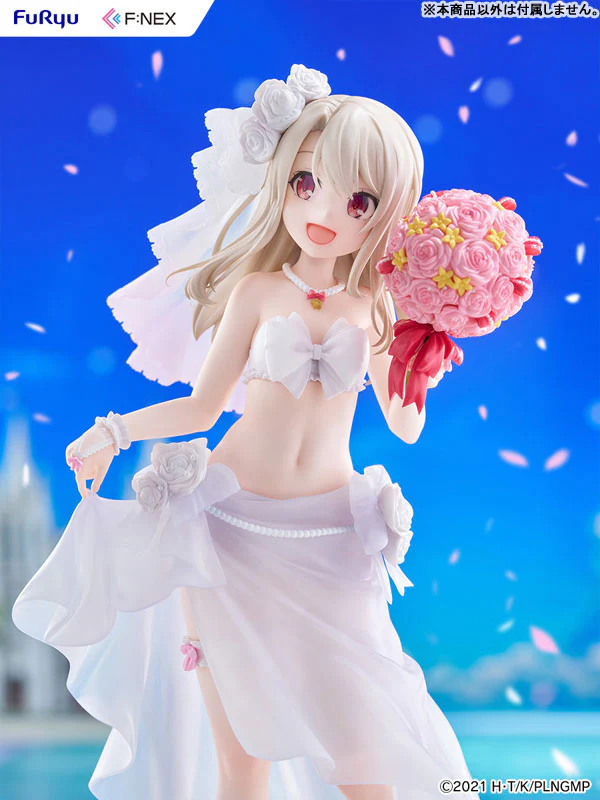 Gekijouban Fate/kaleid Liner Prisma ☆ Illya: Licht - Namae no Nai Shoujo - Illyasviel von Einzbern - F:Nex - 1/7 - Wedding Swimsuit Ver. (FuRyu) - Image 4