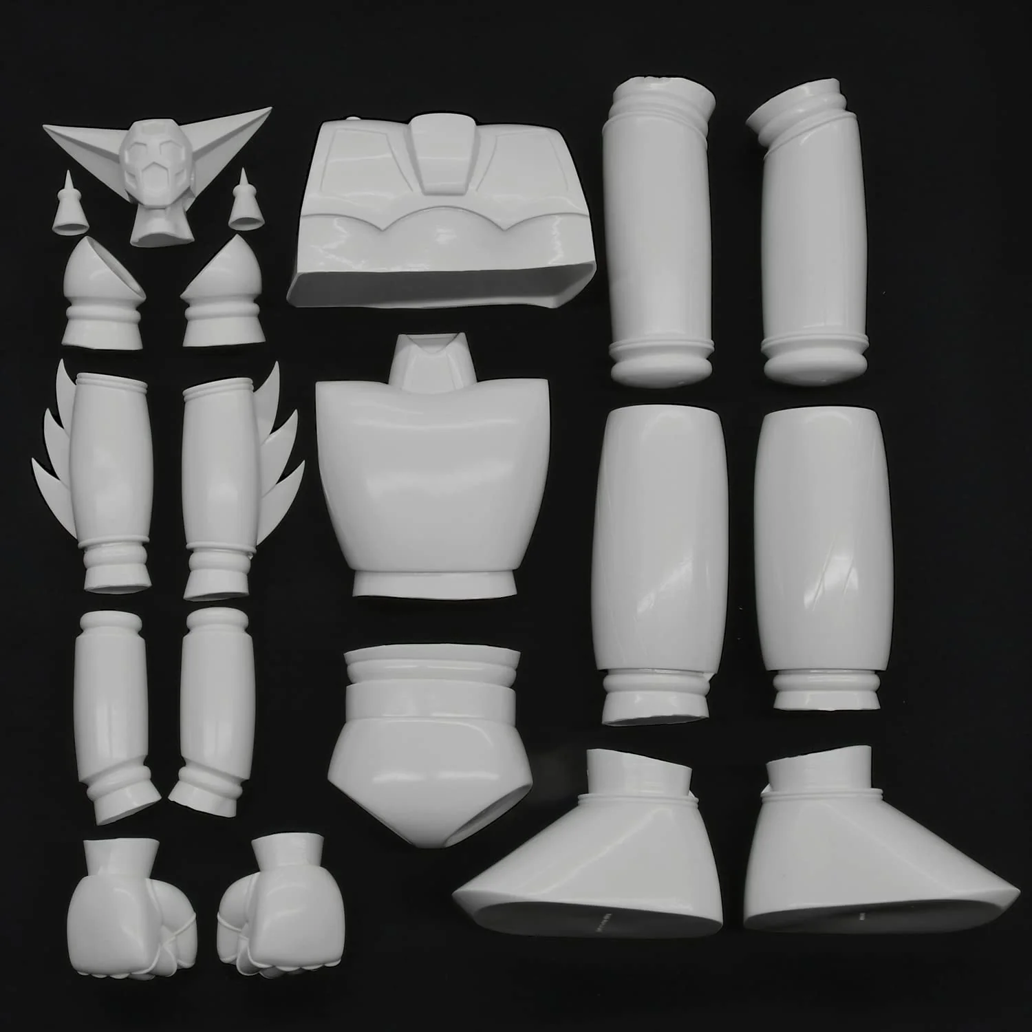 Getter Robo - 1/100 - Soft Vinyl Kit - Reprint Version (Kaiyodo Kochi) - Image 2